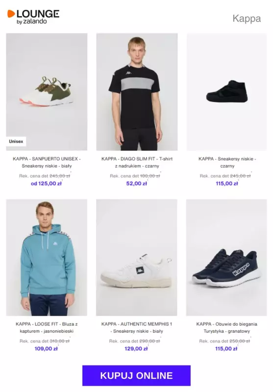 Lounge by Zalando - gazetka promocyjna Do -80% KAPPA od czwartku 04.09  - strona 5
