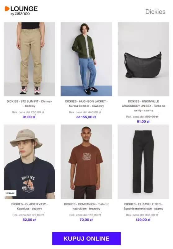 Lounge by Zalando - gazetka promocyjna Do -80% Dickies   - strona 2
