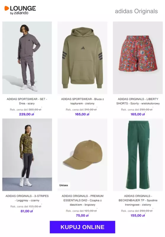 Lounge by Zalando - gazetka promocyjna Do -80%  adidas Originals od środy 10.09  - strona 7