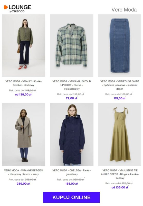 Lounge by Zalando - gazetka promocyjna Do -80% Vero Moda od czwartku 11.09  - strona 7