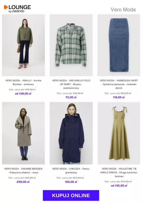 Lounge by Zalando - gazetka promocyjna Do -80% Vero Moda od czwartku 11.09  - strona 7
