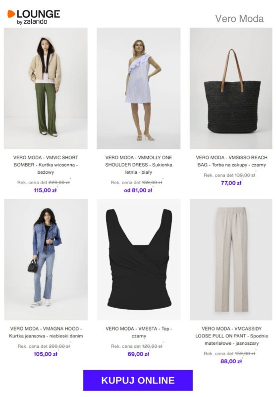 Lounge by Zalando - gazetka promocyjna Do -80% Vero Moda od czwartku 11.09  - strona 3