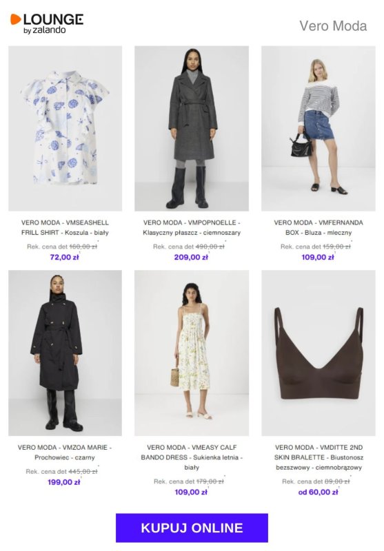 Lounge by Zalando - gazetka promocyjna Do -80% Vero Moda od czwartku 11.09  - strona 8
