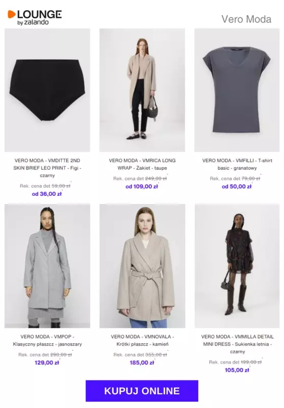 Lounge by Zalando - gazetka promocyjna Do -80% Vero Moda   - strona 2