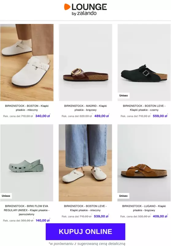 Lounge by Zalando - gazetka promocyjna Do -80% Birkenstock   - strona 2