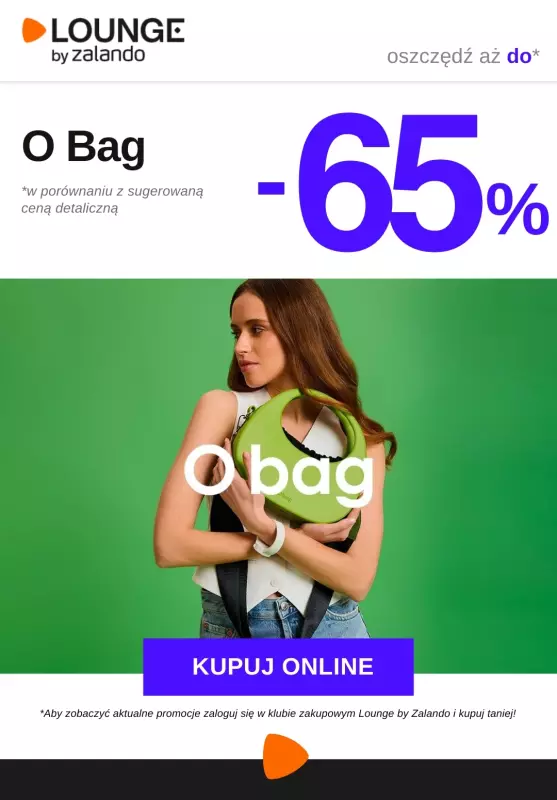 Lounge by Zalando - gazetka promocyjna Do -65% O Bag od wtorku 30.09 do czwartku 02.10