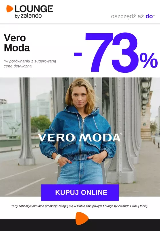 Lounge by Zalando - gazetka promocyjna Do -73% Vero Moda od wtorku 07.10 do piątku 10.10