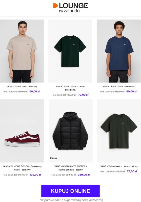 Lounge by Zalando - gazetka promocyjna Do -72% Vans od piątku 10.10 do wtorku 14.10 - strona 2