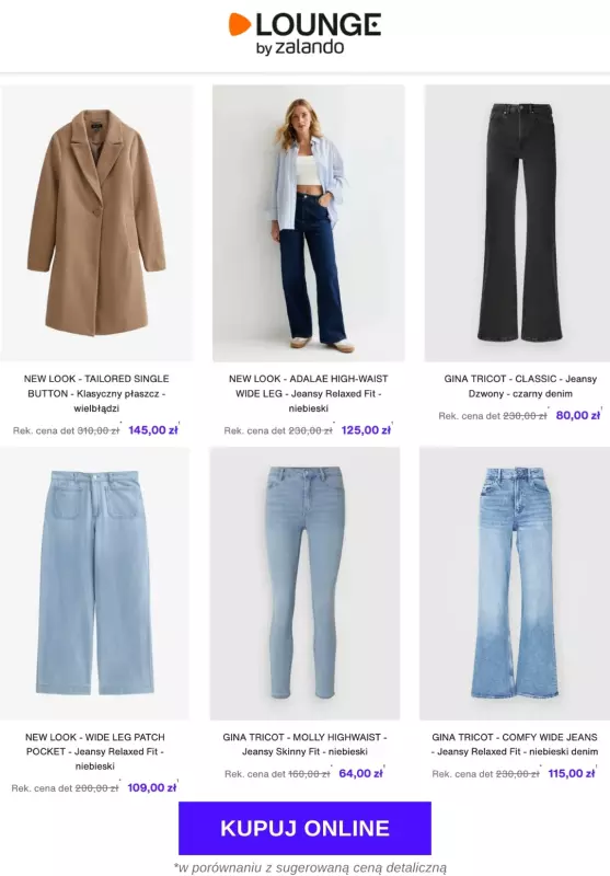 Lounge by Zalando - gazetka promocyjna Do -70% na marki: New Look, Gina Tricot, River Island   - strona 3