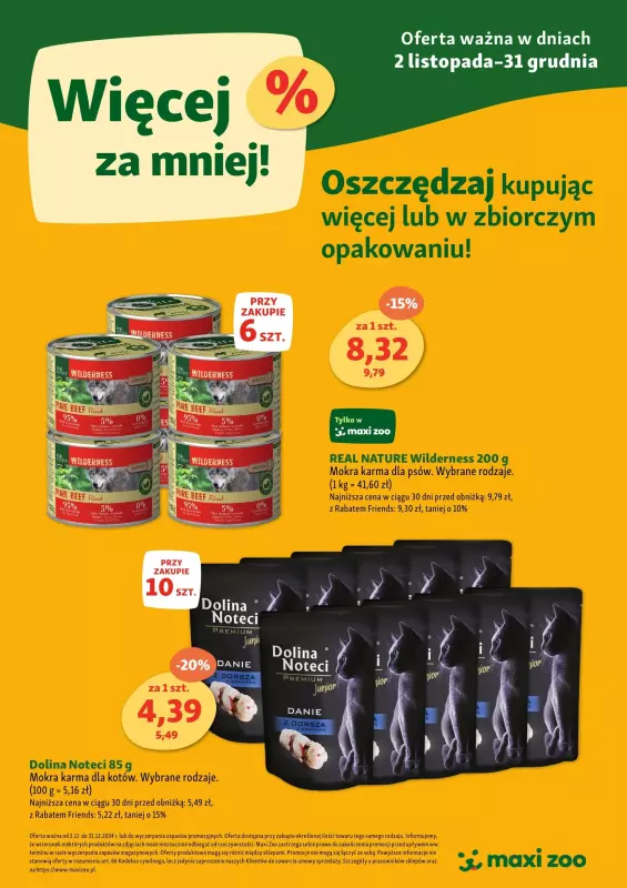 MAXI ZOO - gazetka promocyjna Prezenty da pupili od czwartku 12.12 do wtorku 31.12