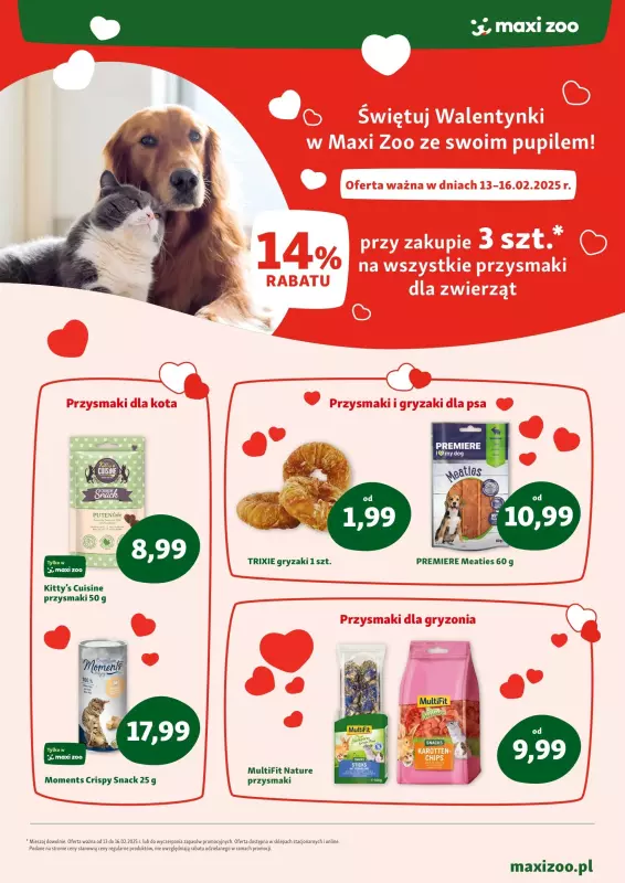 MAXI ZOO - gazetka promocyjna Wszystko dla Twojego pupila od czwartku 13.02 do piątku 28.02 - strona 2