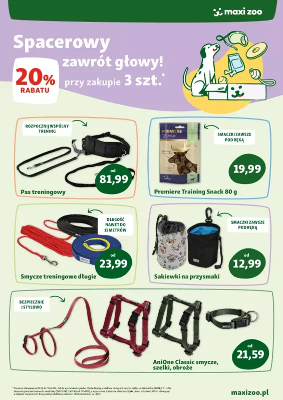MAXI ZOO - gazetka promocyjna Maxi Zoo - Wszystko dla Twojego pupila od czwartku 17.04 do środy 07.05 - strona 5