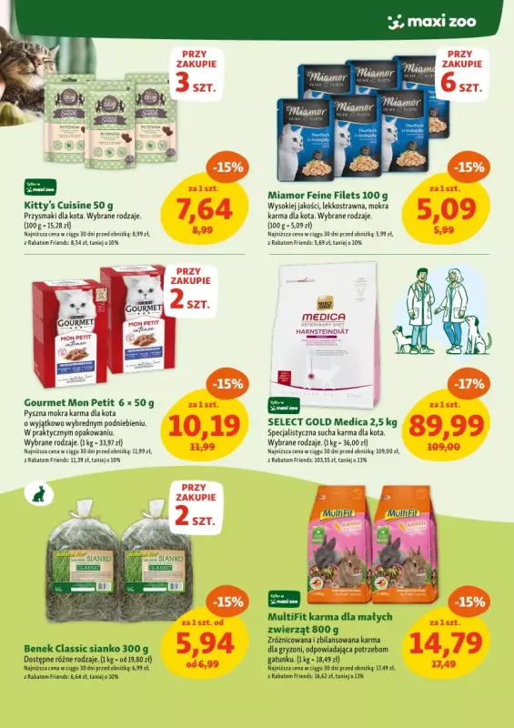 MAXI ZOO - gazetka promocyjna Maxi Zoo - Wszystko dla Twojego pupila od czwartku 17.04 do środy 07.05 - strona 7