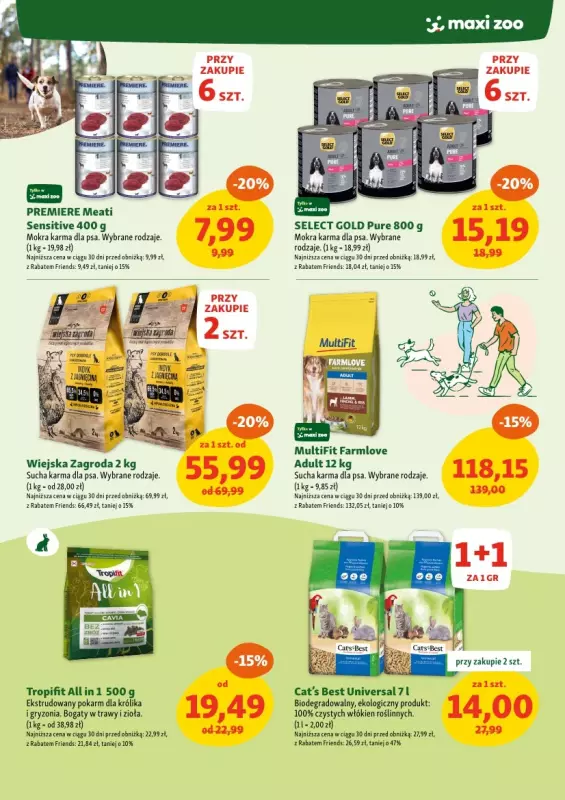 MAXI ZOO - gazetka promocyjna Maxi Zoo - Wszystko dla Twojego pupila od czwartku 17.04 do środy 07.05 - strona 6