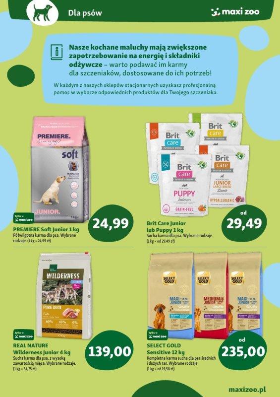 MAXI ZOO - gazetka promocyjna Maxi Zoo - Wszystko dla szczeniaka i kociaka od czwartku 01.05 do soboty 31.05 - strona 3