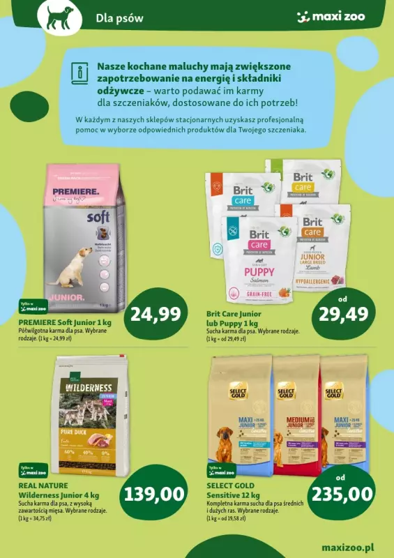MAXI ZOO - gazetka promocyjna Maxi Zoo - Wszystko dla szczeniaka i kociaka od czwartku 01.05 do soboty 31.05 - strona 3