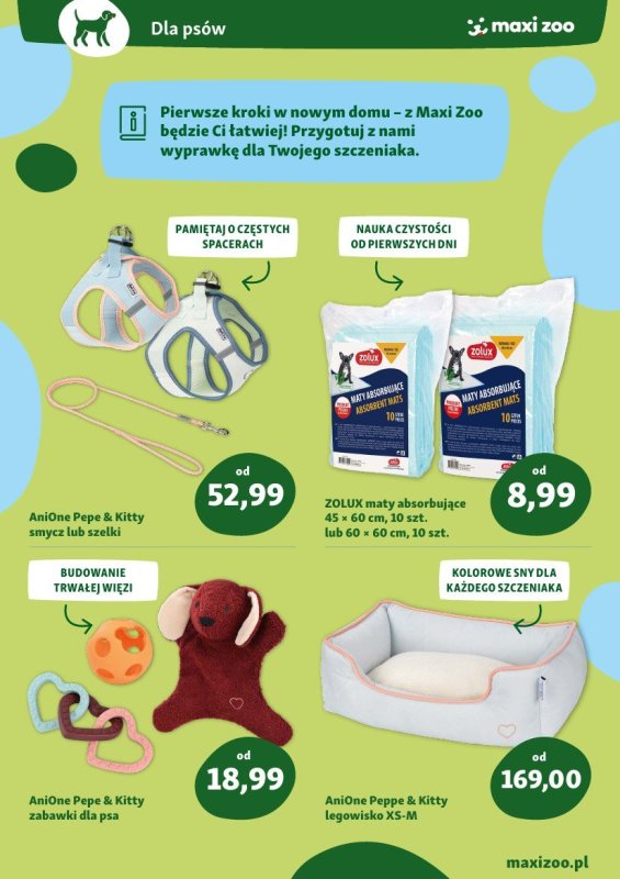 MAXI ZOO - gazetka promocyjna Maxi Zoo - Wszystko dla szczeniaka i kociaka od czwartku 01.05 do soboty 31.05 - strona 4
