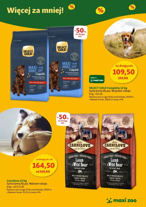 MAXI ZOO - gazetka promocyjna Maxi Zoo - Więcej za mniej! od czwartku 01.05 do soboty 31.05 - strona 7