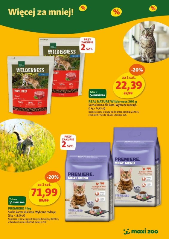MAXI ZOO - gazetka promocyjna Maxi Zoo - Więcej za mniej! od czwartku 01.05 do soboty 31.05 - strona 9