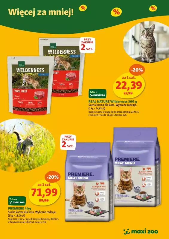MAXI ZOO - gazetka promocyjna Maxi Zoo - Więcej za mniej! od czwartku 01.05 do soboty 31.05 - strona 9