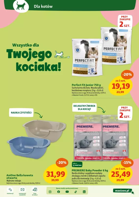 MAXI ZOO - gazetka promocyjna Maxi Zoo - Wszystko dla Twojego pupila od czwartku 08.05 do środy 14.05 - strona 7