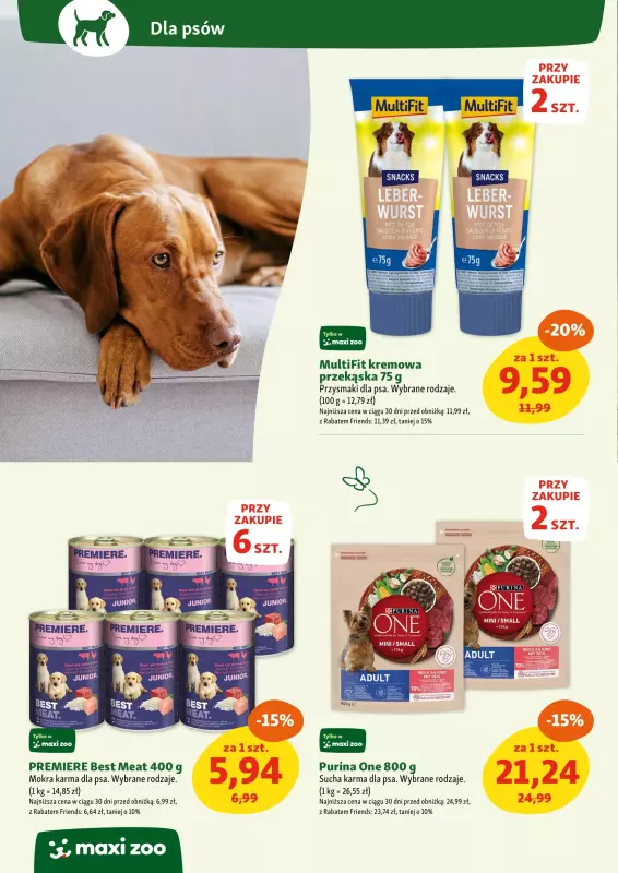 MAXI ZOO - gazetka promocyjna Maxi Zoo - Wszystko dla Twojego pupila od czwartku 08.05 do środy 14.05 - strona 12