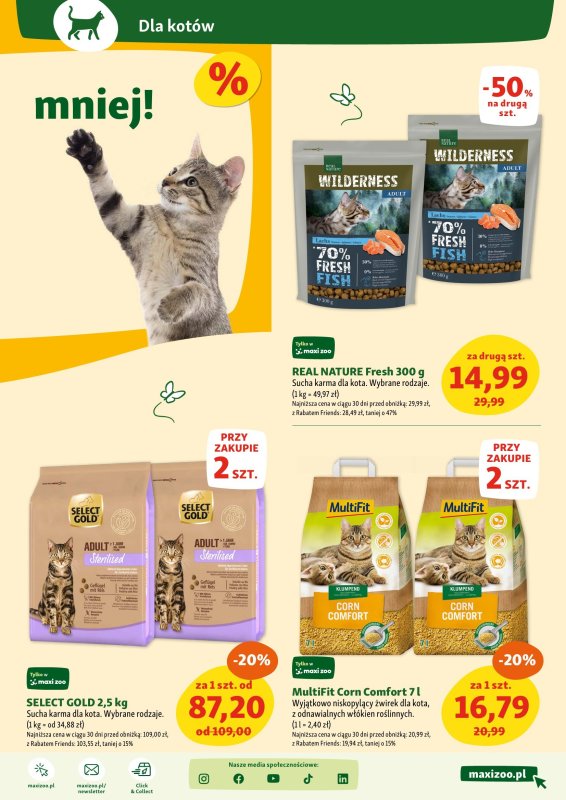 MAXI ZOO - gazetka promocyjna Maxi Zoo - Wszystko dla Twojego pupila od czwartku 08.05 do środy 14.05 - strona 11