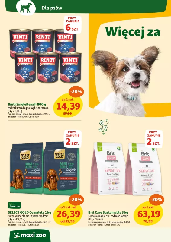 MAXI ZOO - gazetka promocyjna Maxi Zoo - Wszystko dla Twojego pupila od czwartku 08.05 do środy 14.05 - strona 10
