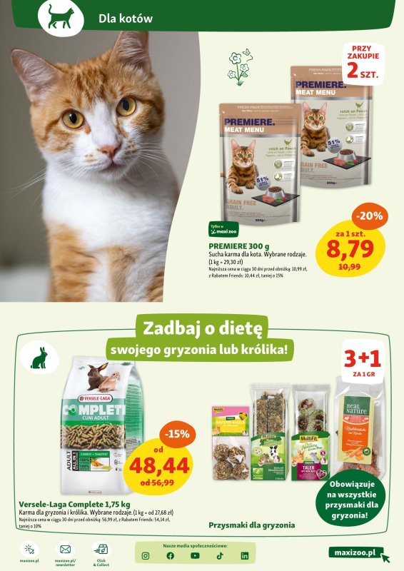 MAXI ZOO - gazetka promocyjna Maxi Zoo - Wszystko dla Twojego pupila od czwartku 08.05 do środy 14.05 - strona 15