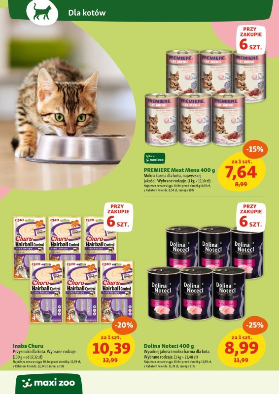 MAXI ZOO - gazetka promocyjna Maxi Zoo - Wszystko dla Twojego pupila od czwartku 08.05 do środy 14.05 - strona 6