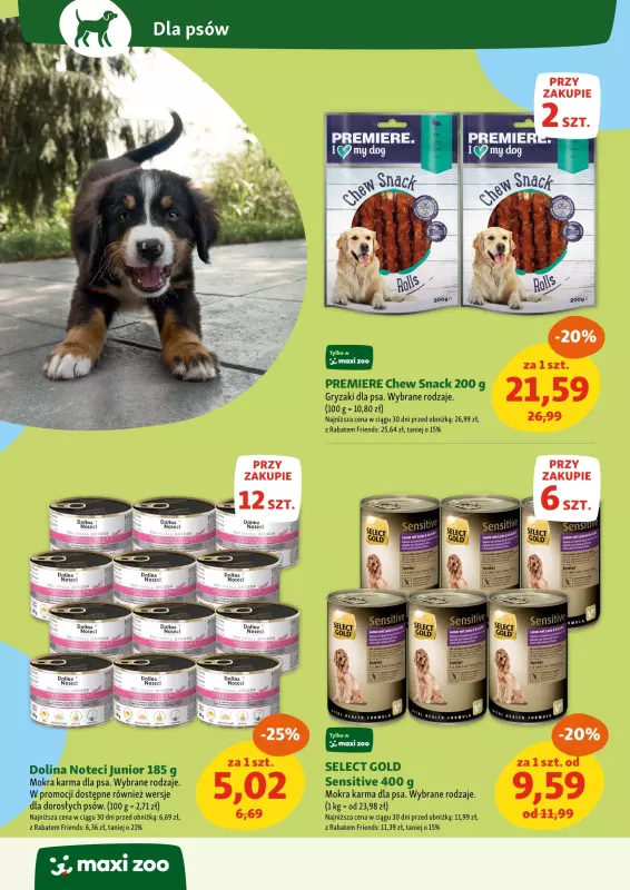 MAXI ZOO - gazetka promocyjna Maxi Zoo - Wszystko dla Twojego pupila od czwartku 08.05 do środy 14.05 - strona 4