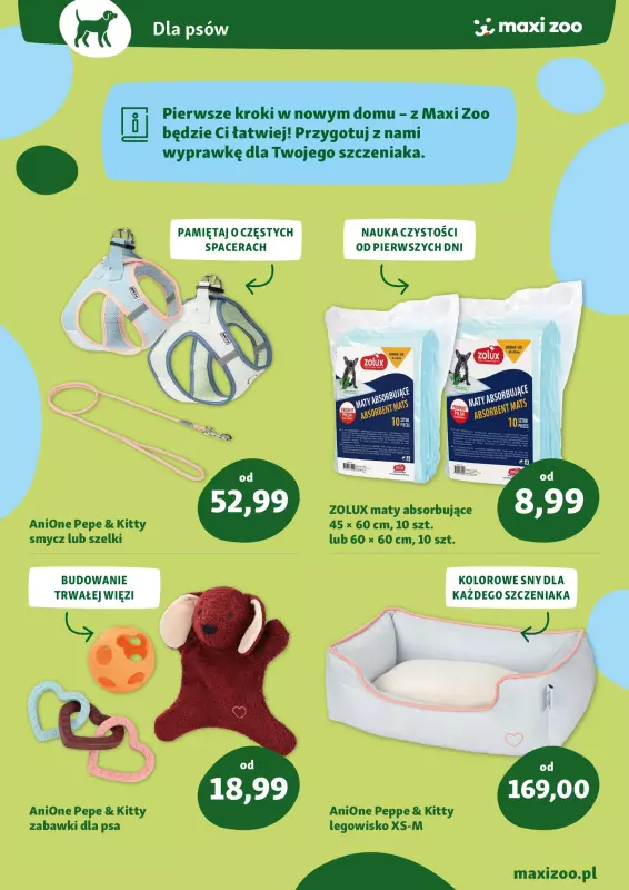 MAXI ZOO - gazetka promocyjna Maxi Zoo - Wszystko dla szczeniaka i kociaka od niedzieli 01.06 do poniedziałku 30.06 - strona 4