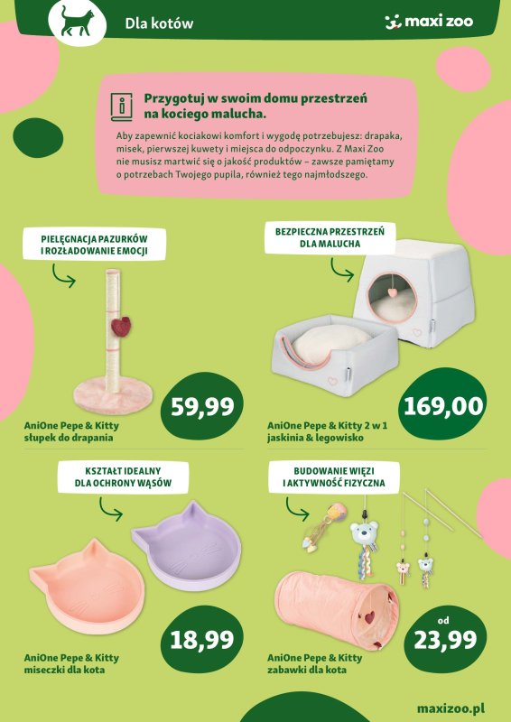 MAXI ZOO - gazetka promocyjna Maxi Zoo - Wszystko dla szczeniaka i kociaka od niedzieli 01.06 do poniedziałku 30.06 - strona 7