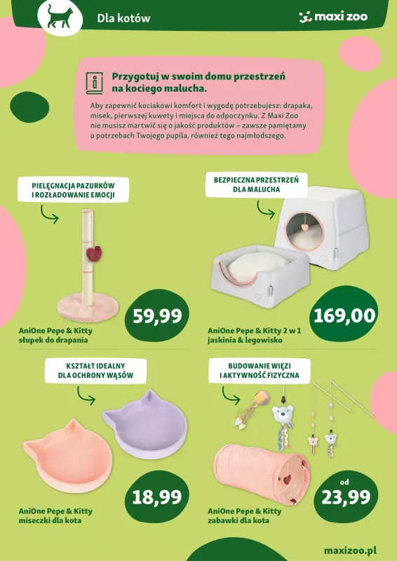 MAXI ZOO - gazetka promocyjna Maxi Zoo - Wszystko dla szczeniaka i kociaka od niedzieli 01.06 do poniedziałku 30.06 - strona 7
