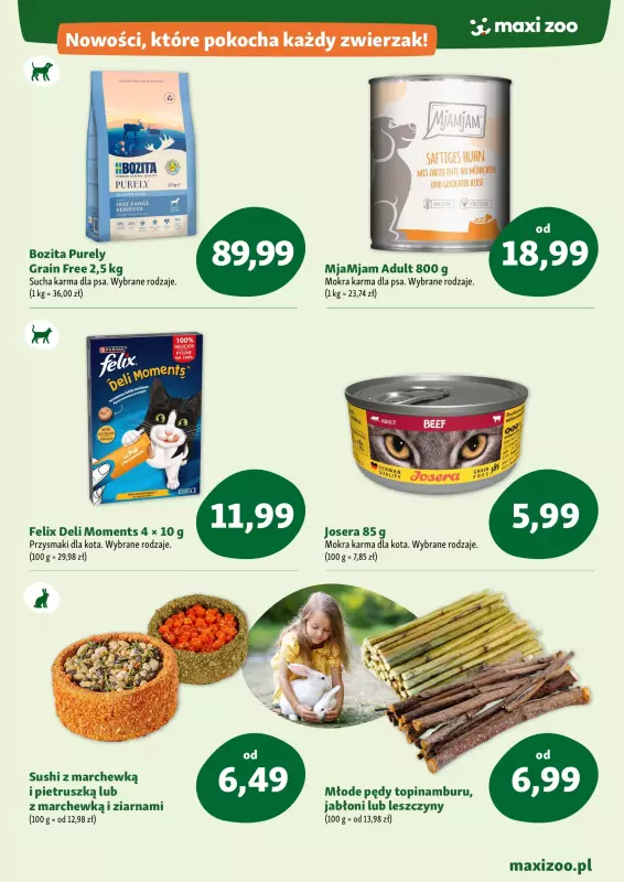MAXI ZOO - gazetka promocyjna Maxi Zoo - Wszystko dla Twojego pupila od czwartku 12.06 do środy 09.07 - strona 4