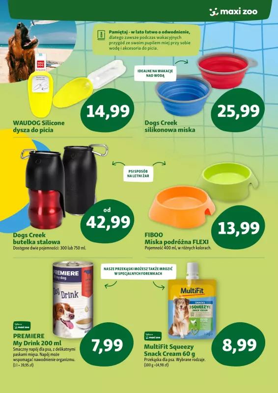 MAXI ZOO - gazetka promocyjna Maxi Zoo - Wszystko dla szczeniaka i kociaka od wtorku 01.07 do czwartku 31.07 - strona 4