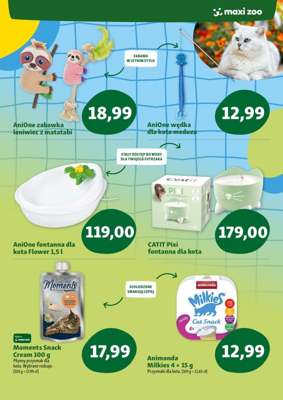 MAXI ZOO - gazetka promocyjna Maxi Zoo - Wszystko dla szczeniaka i kociaka od wtorku 01.07 do czwartku 31.07 - strona 6