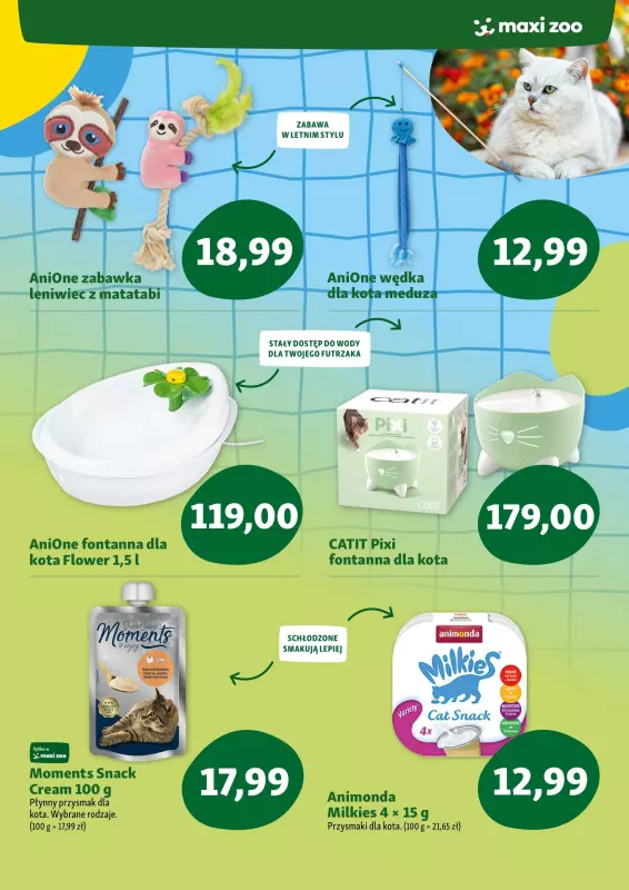 MAXI ZOO - gazetka promocyjna Maxi Zoo - Wszystko dla szczeniaka i kociaka od wtorku 01.07 do czwartku 31.07 - strona 6