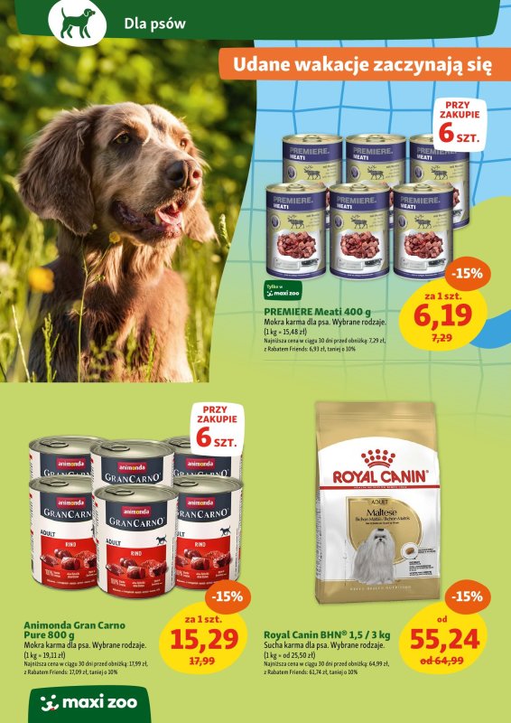 MAXI ZOO - gazetka promocyjna Maxi Zoo - Wszystko dla Twojego pupila od czwartku 10.07 do środy 16.07 - strona 8