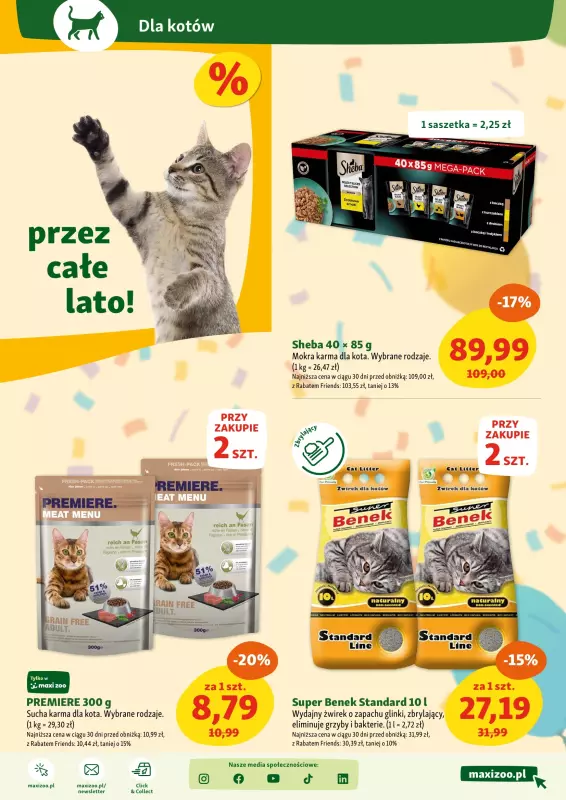 MAXI ZOO - gazetka promocyjna Maxi Zoo - Wszystko dla Twojego pupila od czwartku 10.07 do środy 16.07 - strona 7