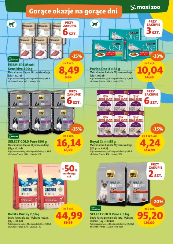 MAXI ZOO - gazetka promocyjna Maxi Zoo - Wakacyjne okazje   - strona 3