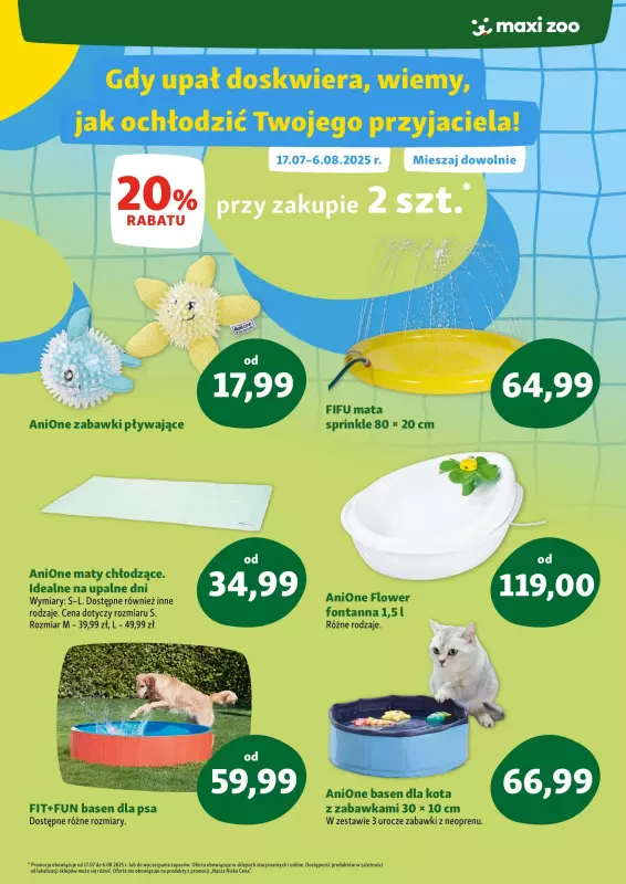 MAXI ZOO - gazetka promocyjna Maxi Zoo - Wakacyjne okazje   - strona 2