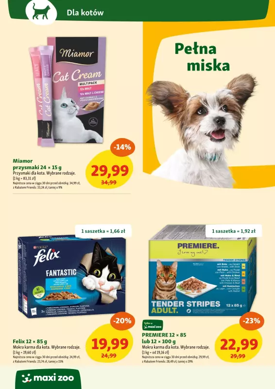 MAXI ZOO - gazetka promocyjna Gazetka  do środy 13.08 - strona 6