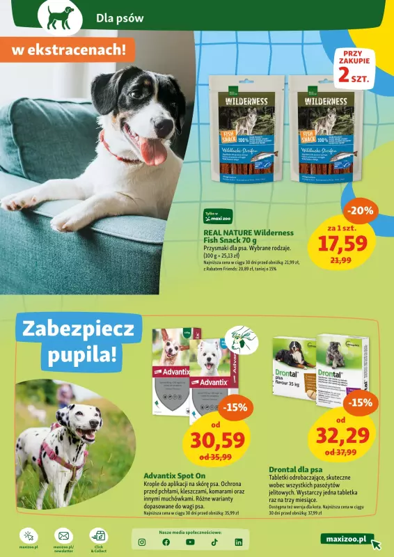 MAXI ZOO - gazetka promocyjna Gazetka  do środy 13.08 - strona 9