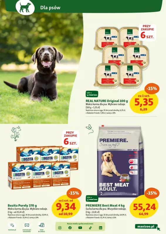 MAXI ZOO - gazetka promocyjna Gazetka  do środy 13.08 - strona 12