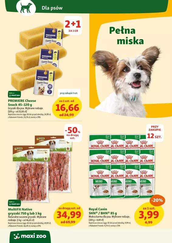 MAXI ZOO - gazetka promocyjna Gazetka  do środy 13.08 - strona 4