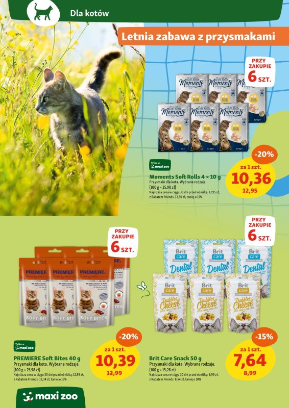 MAXI ZOO - gazetka promocyjna Gazetka  do środy 13.08 - strona 10