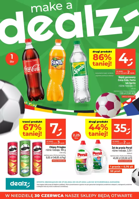 Dealz - gazetka promocyjna Make a Dealz! od czwartku 27.06 do środy 03.07