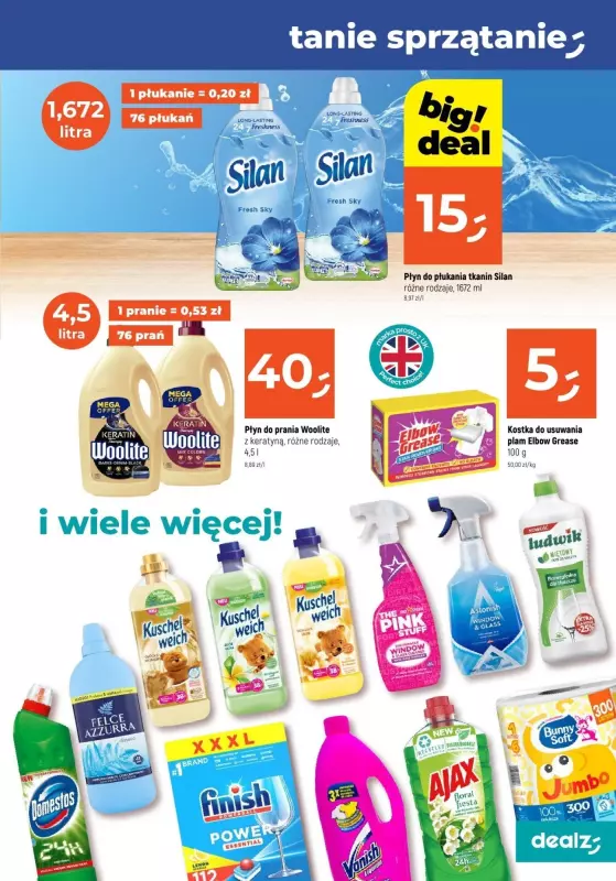 Dealz - gazetka promocyjna OLSZTYN: Wielkie Otwarcie DEALZ! Już w CZWARTEK 12.09.24! od czwartku 12.09 do środy 25.09 - strona 9