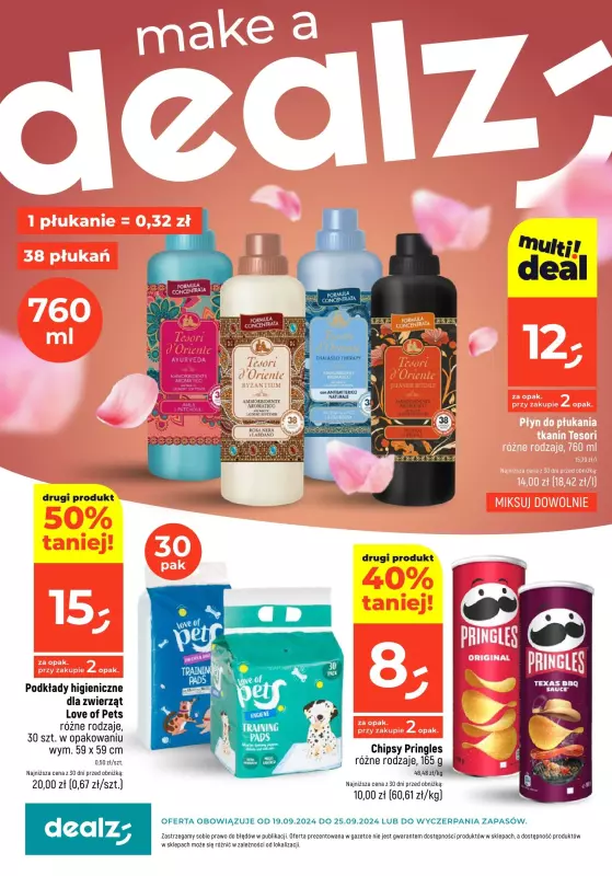 Dealz - gazetka promocyjna Make a Dealz!  do środy 25.09